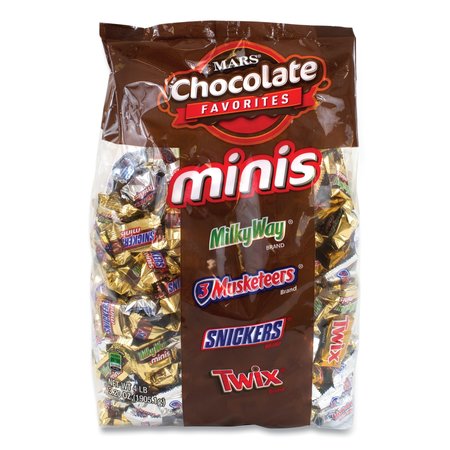 Mars Chocolate Favorites Minis Variety Mix, 240 Pieces, 67.2 oz Bag 329609